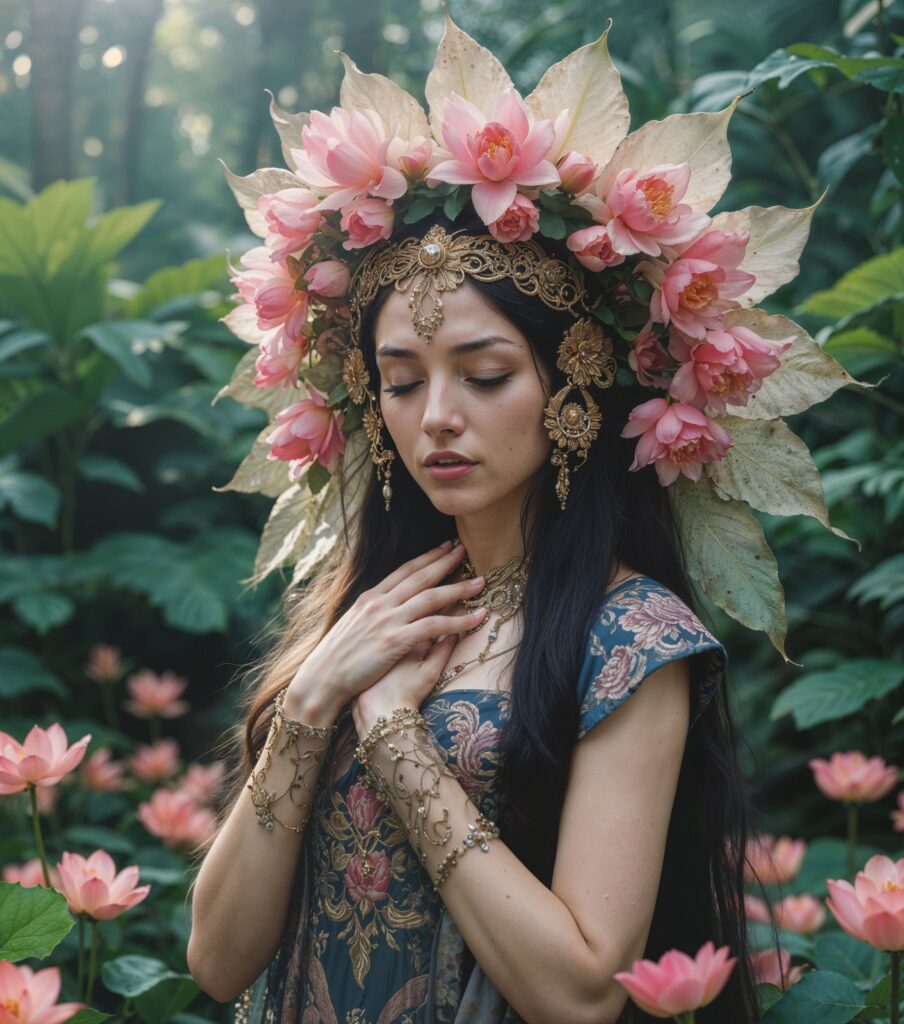 asian-girl-with-floral-headdress-nature (1)